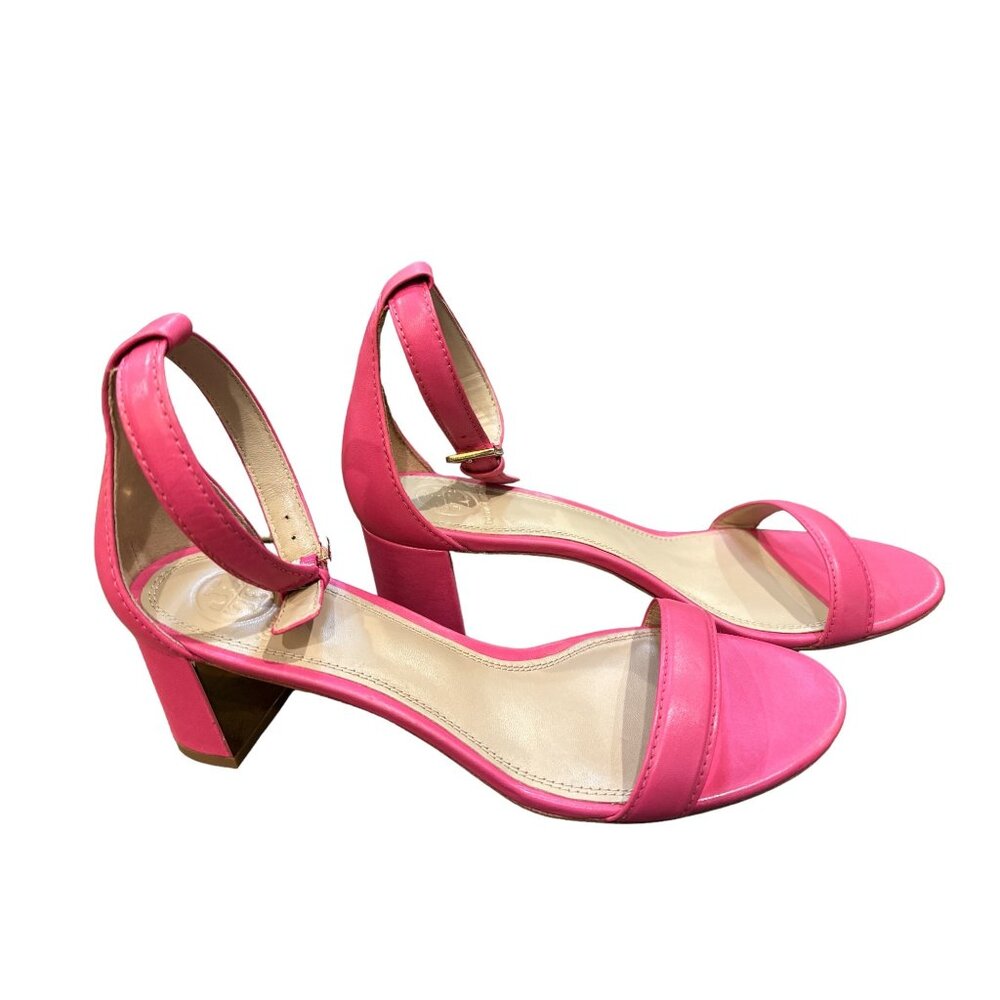 Tory Burch--Elegant Hot Pink Women's Heels Sz 8